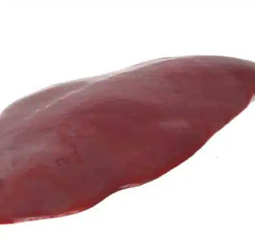 Foto van verse lamslever