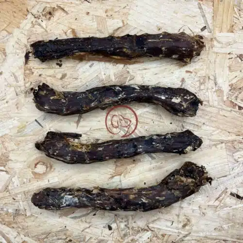 Eendennekken gedroogde