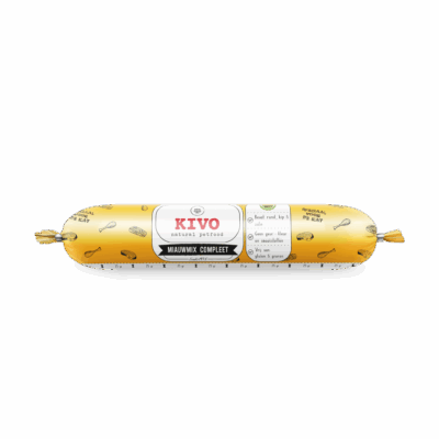 Kivo Miauwmix, vers vlees voor katten uit de vriezer