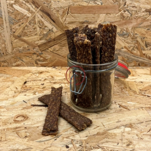 vleesstrips konijn in pot