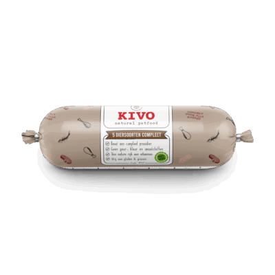 5 Diersoorten compleet 500gr