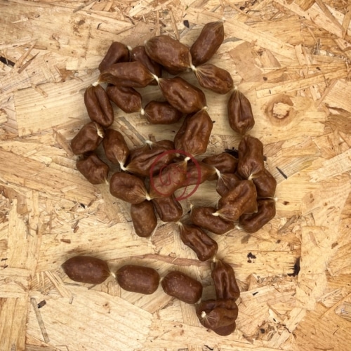 worstjes konijn foto