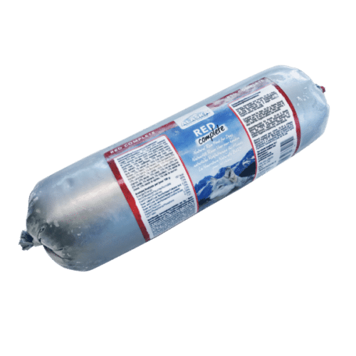 alaska dog complete red transparante achtergrond