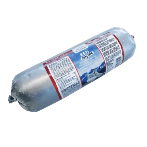 alaska dog complete red transparante achtergrond