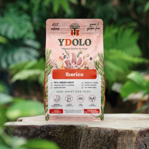 Zak Ydolo healthy & pure iberico met natuurlijke achtergrond