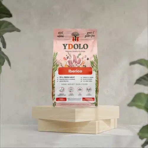Ydolo healthy & pure iberico grijze achtergrond