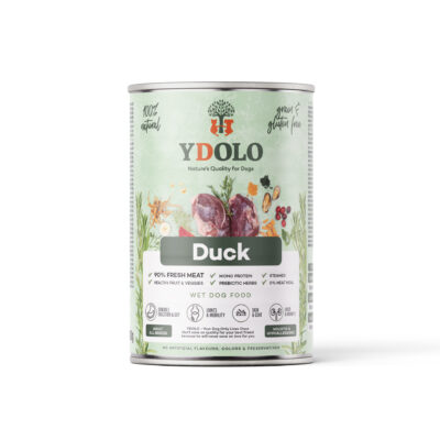Ydolo natvoer duck witte achtergond