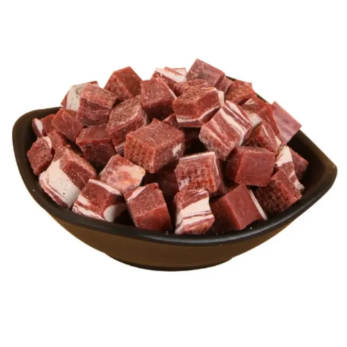 Marbled meat bites rund