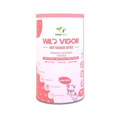 Pawfect Wild Vigor Gut Guard Bites potje