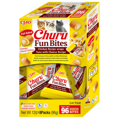Churu fun bites kip wrap tonijn en kaas