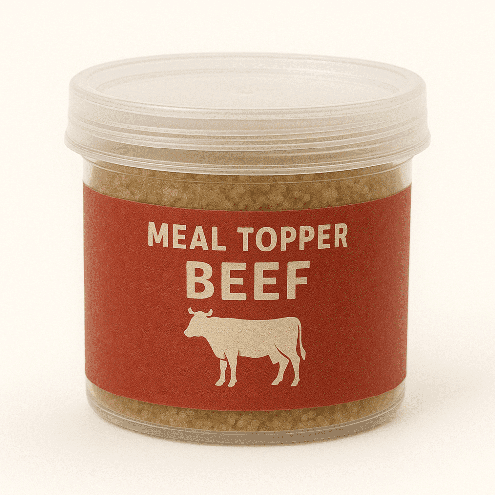 Meal topper beef