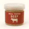 Meal topper beef