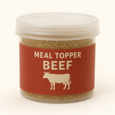 Meal topper beef