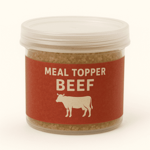 Meal topper beef