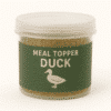 Meal topper duck