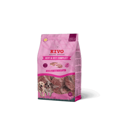 Kivo hert en geit porties