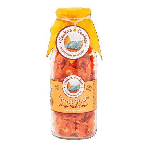 Cooka cookia carrot flakes