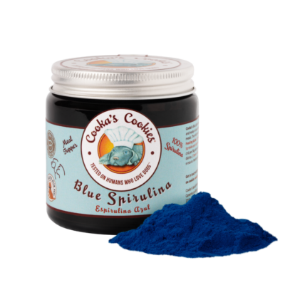 Cooka cookies blue spirulina