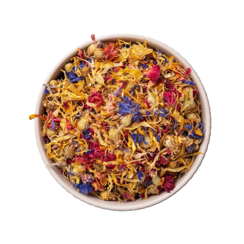 Flower power bovenaanzicht