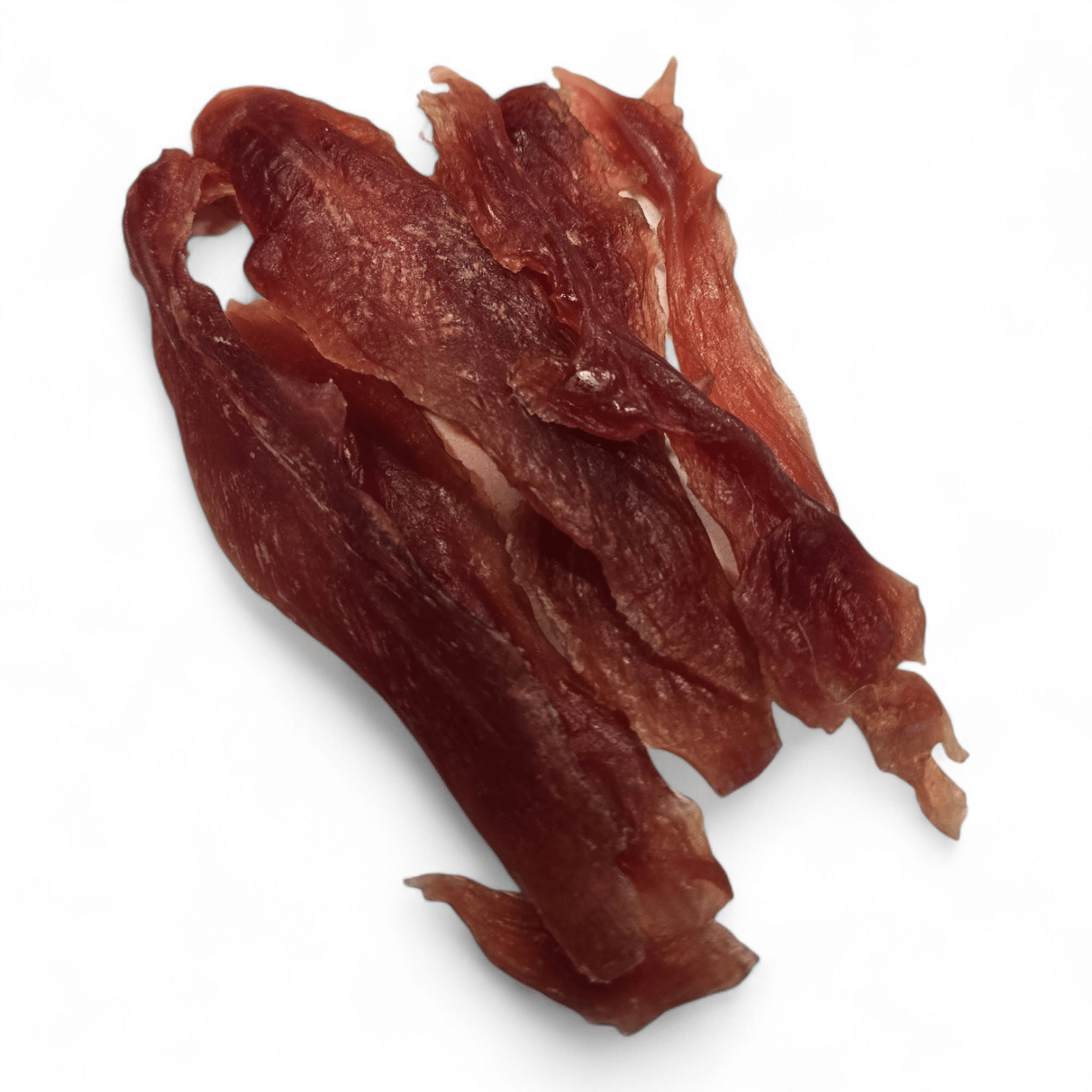 Soft duck jerky