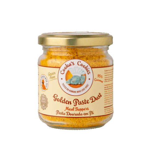 Cooka cookies golden paste dust pot