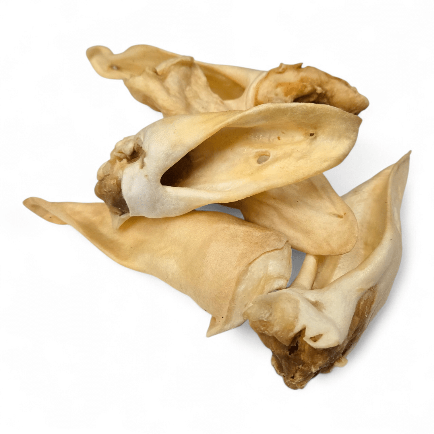 Gepofte geitenoren hoopje