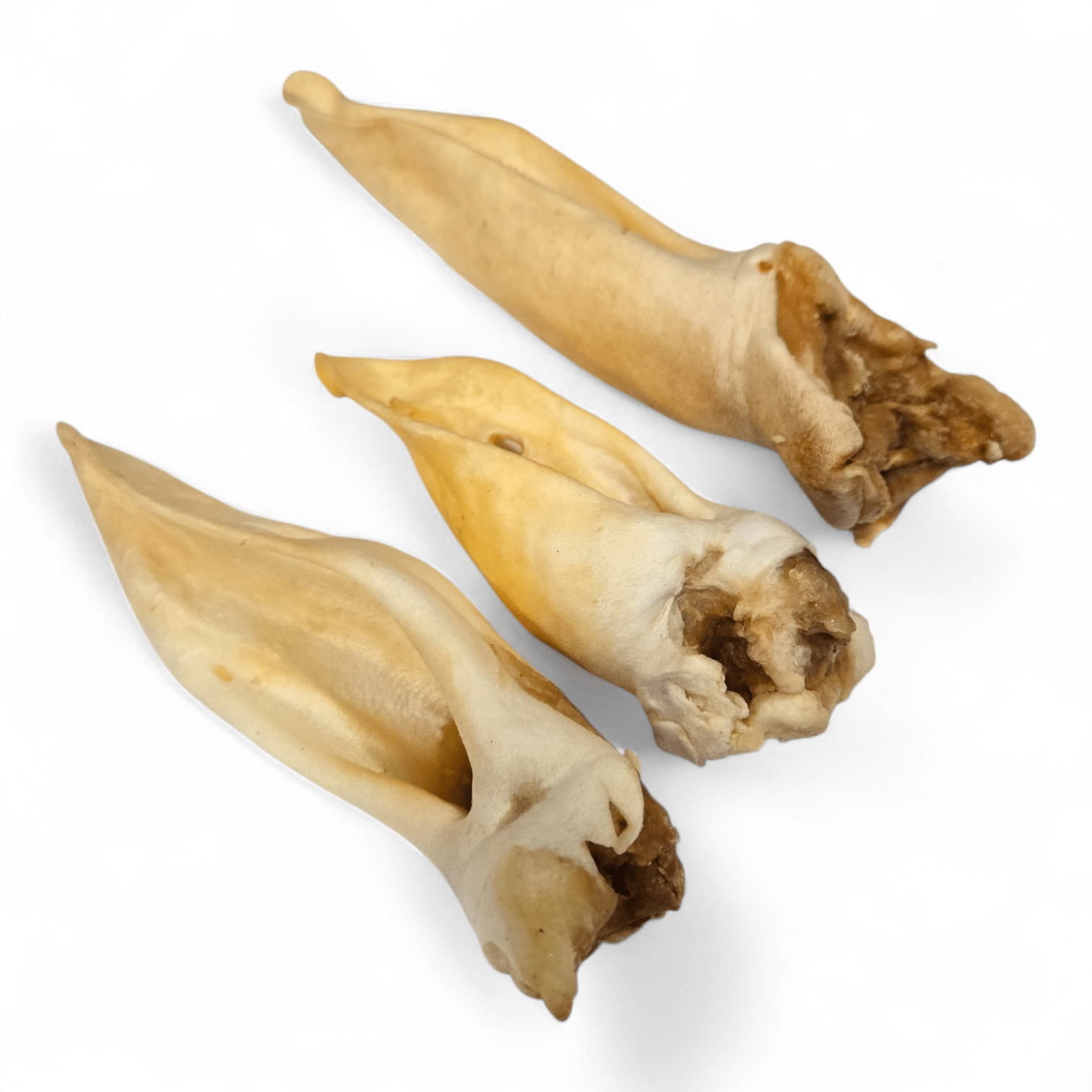 3 gepofte geitenoren