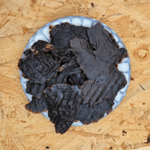 Gedroogde konijnenlever