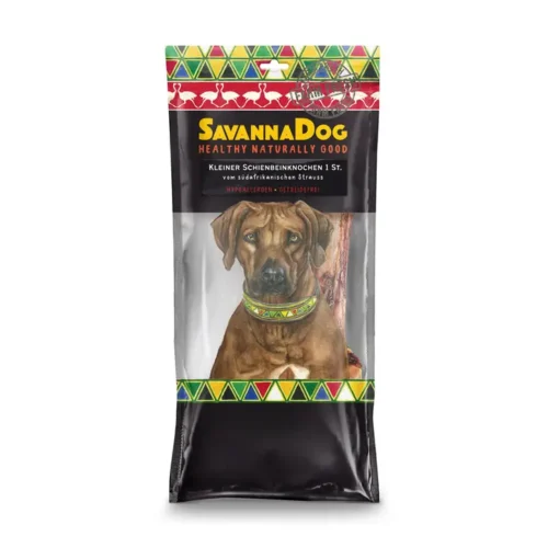 Savannadog struisvogelscheenbeen
