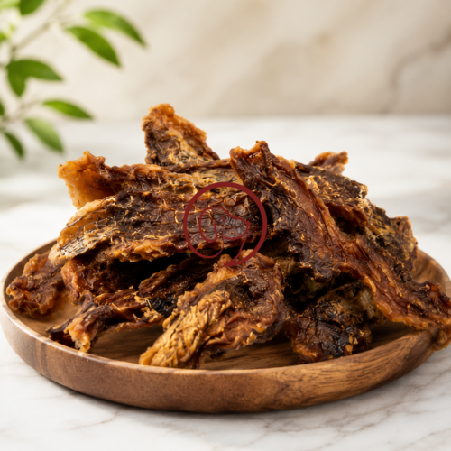 Lulu's kitchen crocodile jerky
