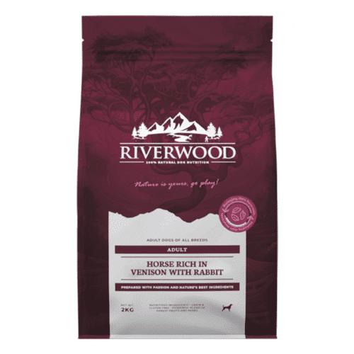 Riverwood Adult Horse droogvoer voor volwassen honden met paard en hert