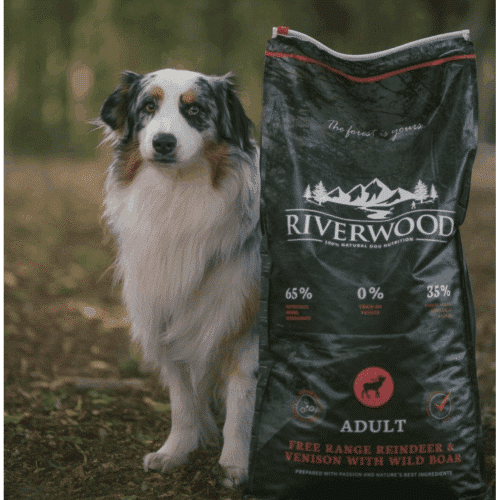 Riverwood Adult Reindeer & Venison – graanvrije droogvoeding voor volwassen honden met rendier en hert