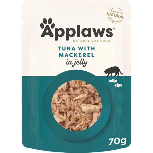 Applaws tonijnfilet met makreel in gelei